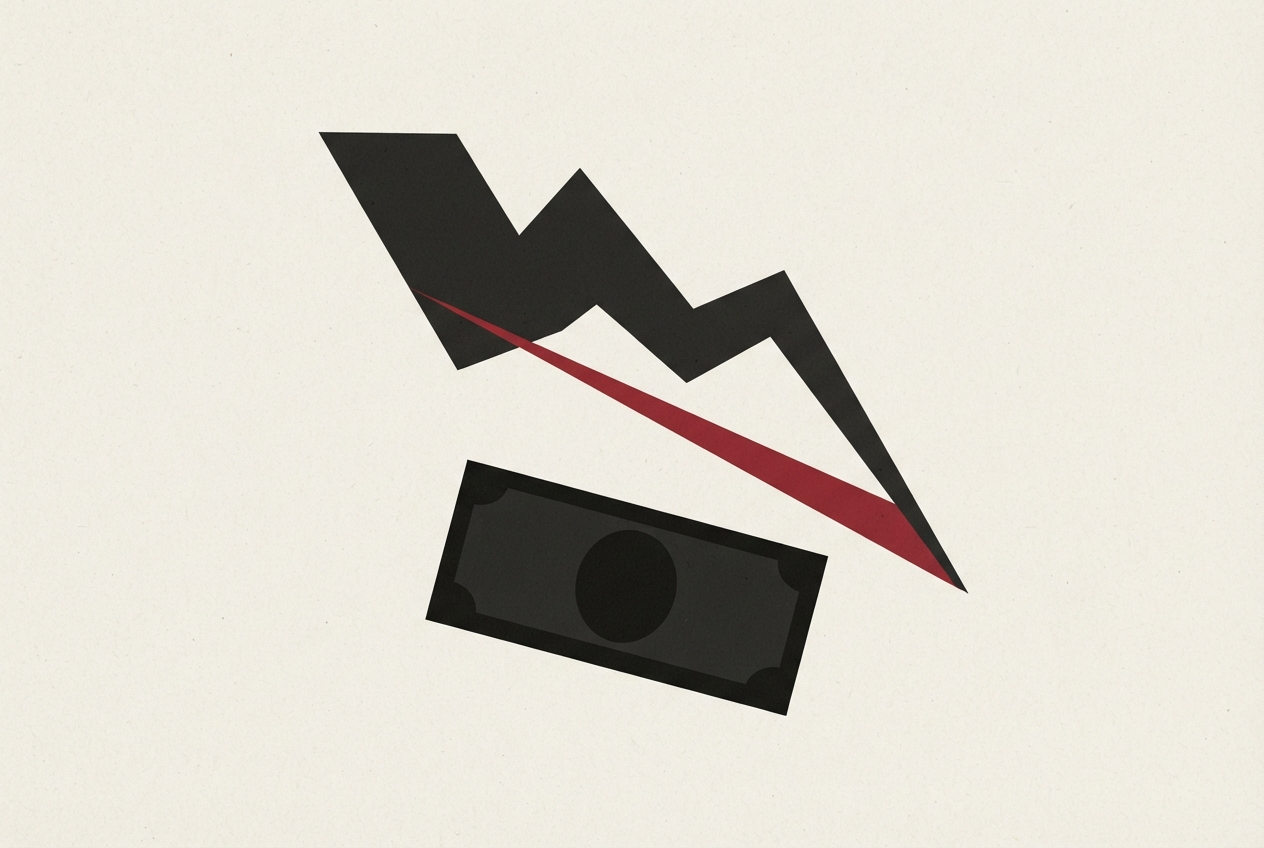 Abstract editorial illustration