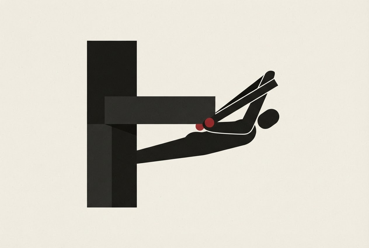 Abstract editorial illustration