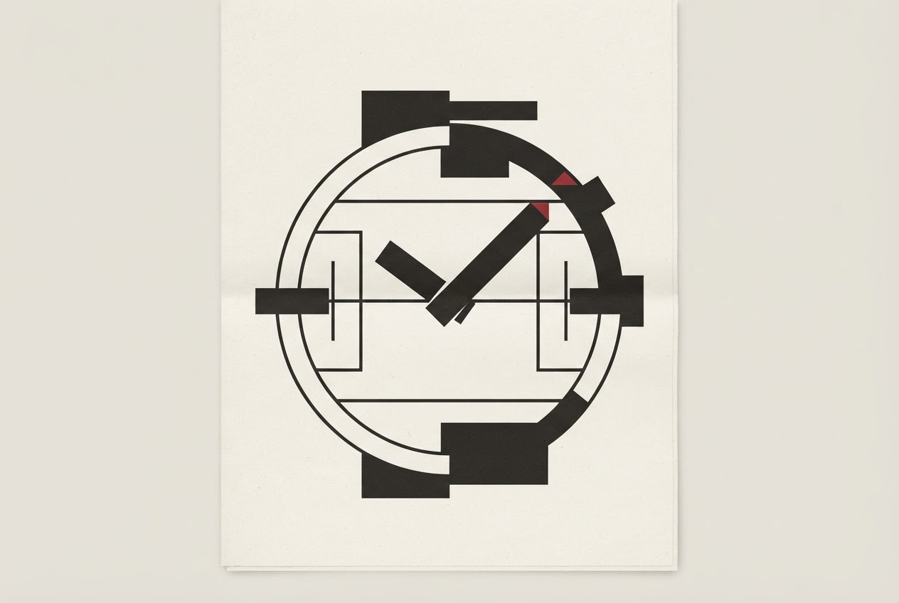 Abstract editorial illustration