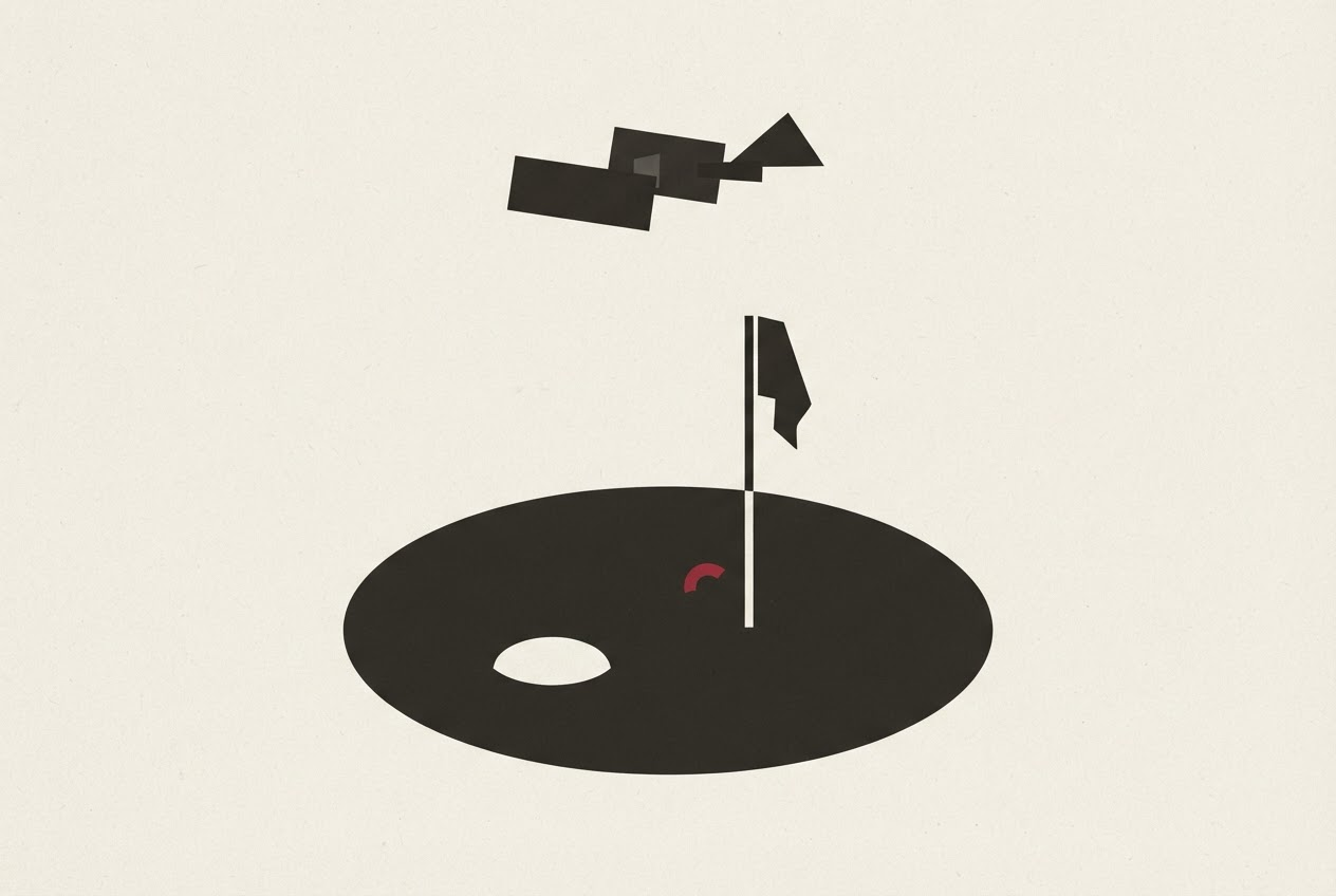 Abstract editorial illustration