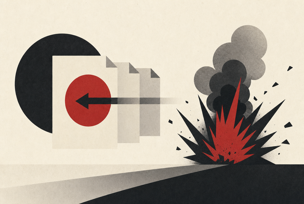 Abstract editorial illustration