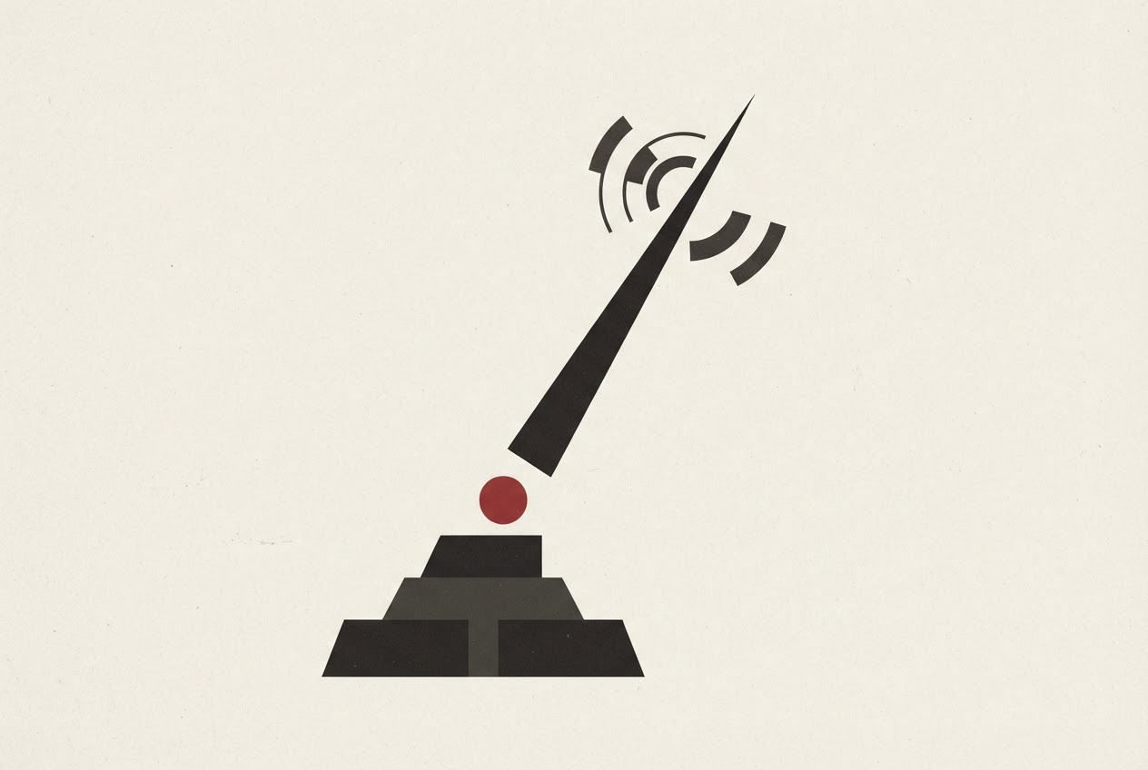 Abstract editorial illustration