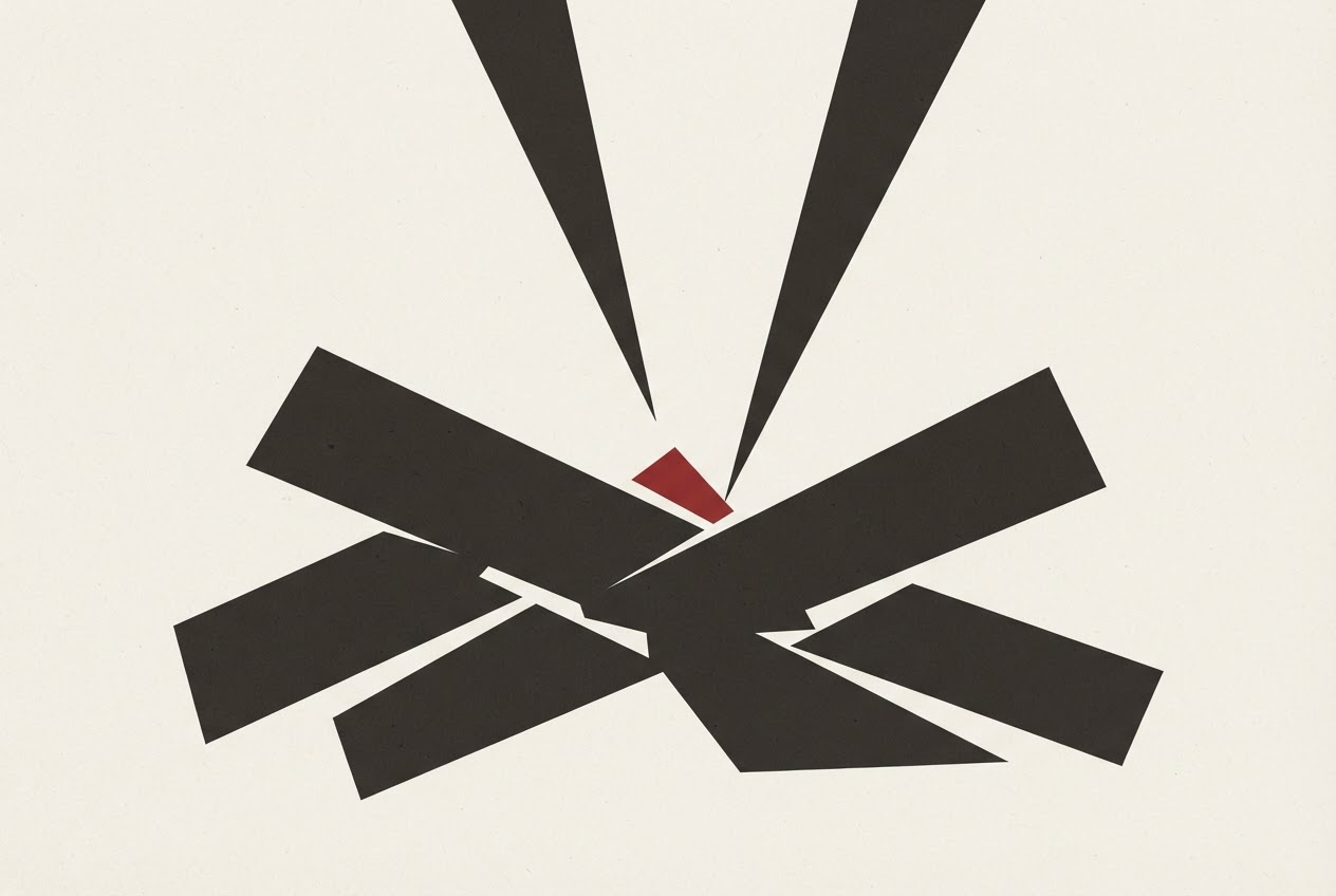 Abstract editorial illustration