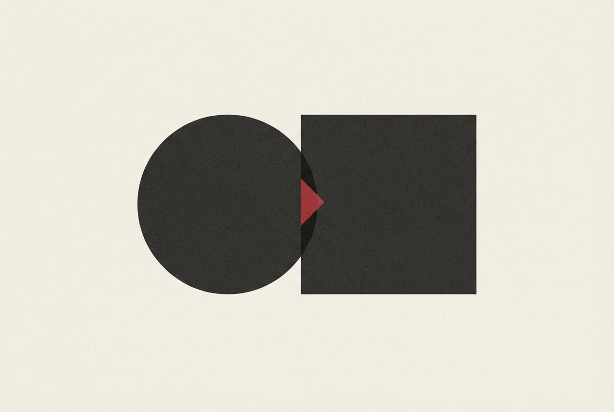 Abstract editorial illustration