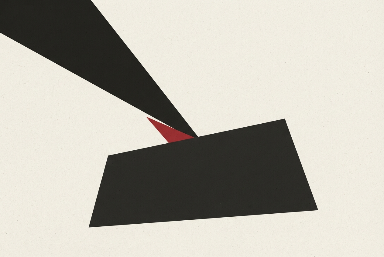 Abstract editorial illustration
