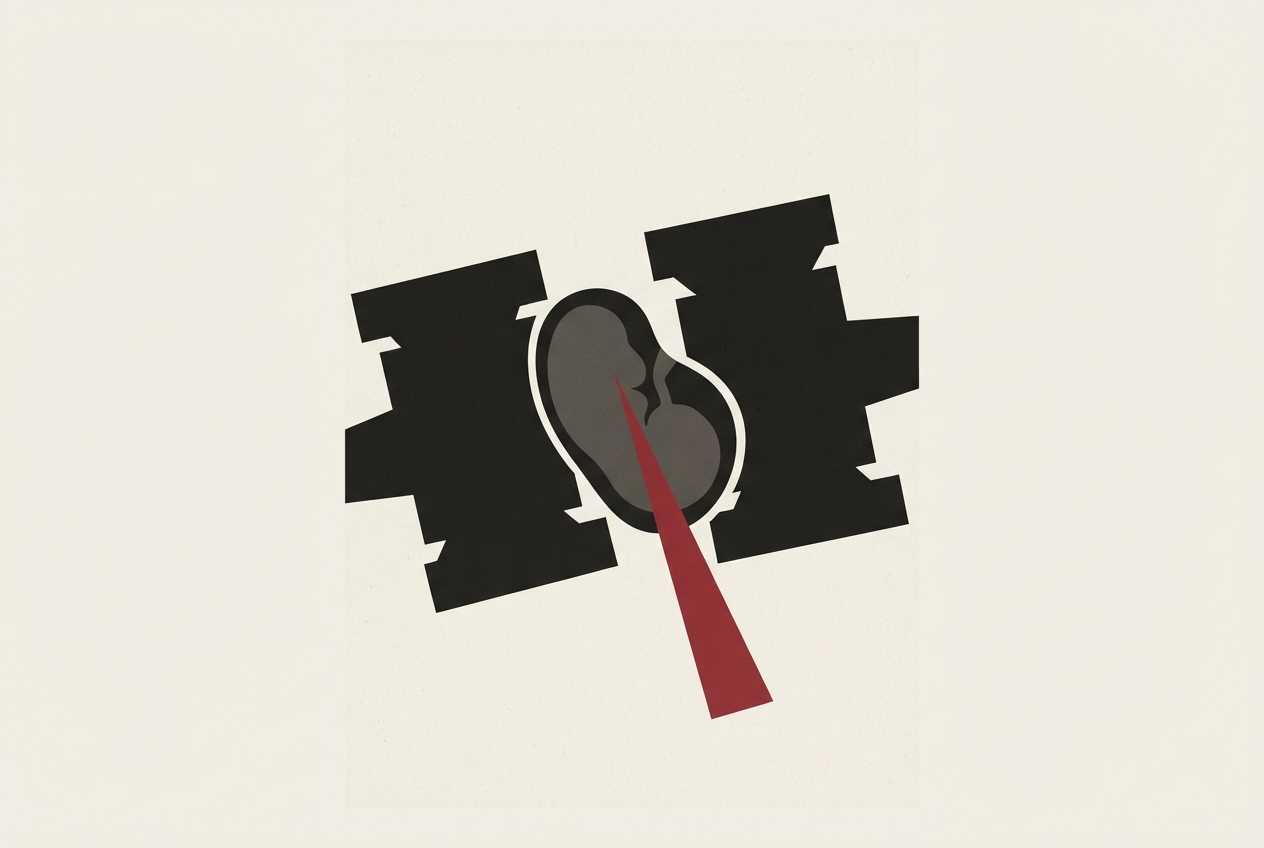 Abstract editorial illustration