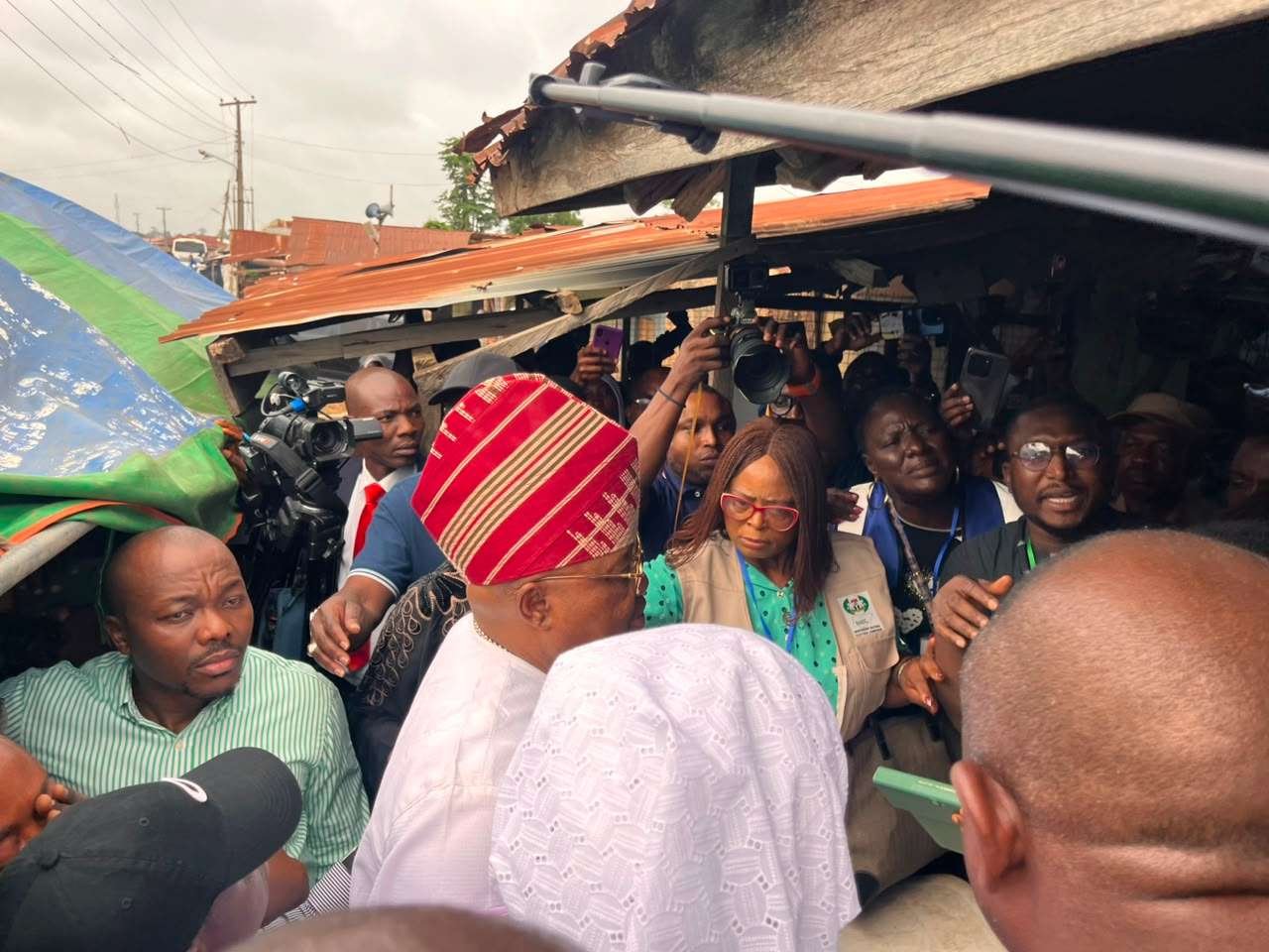 Osun election: Adeleke casts vote at his Ward