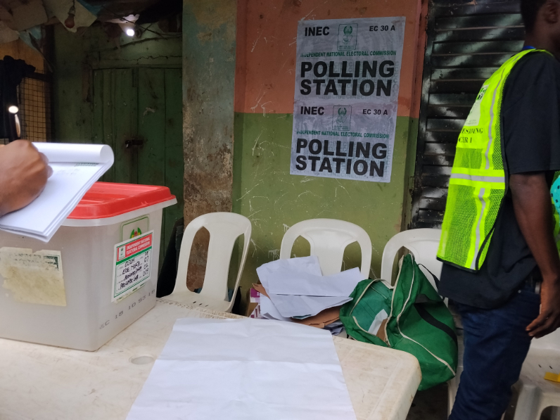 Osun election: Men dressed as police officers allegedly disrupt material distribution with teargas [Video]