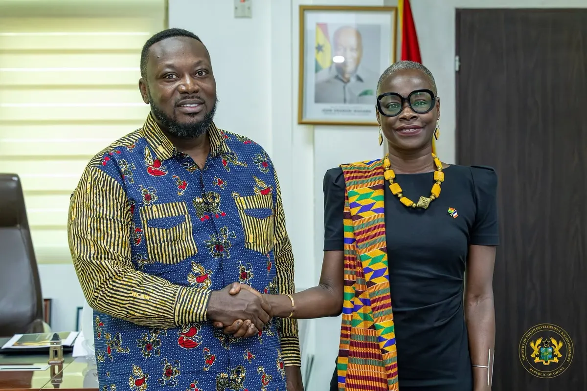 George Opare Addo engages French Ambassador on youth development partnership