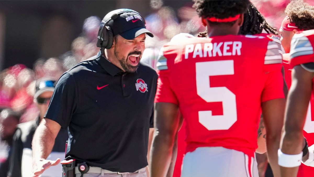 Ohio State football news: Ryan Day in complete awe with Jeremiah Smith, Julian Sayin after high-flying first half vs. Illinois