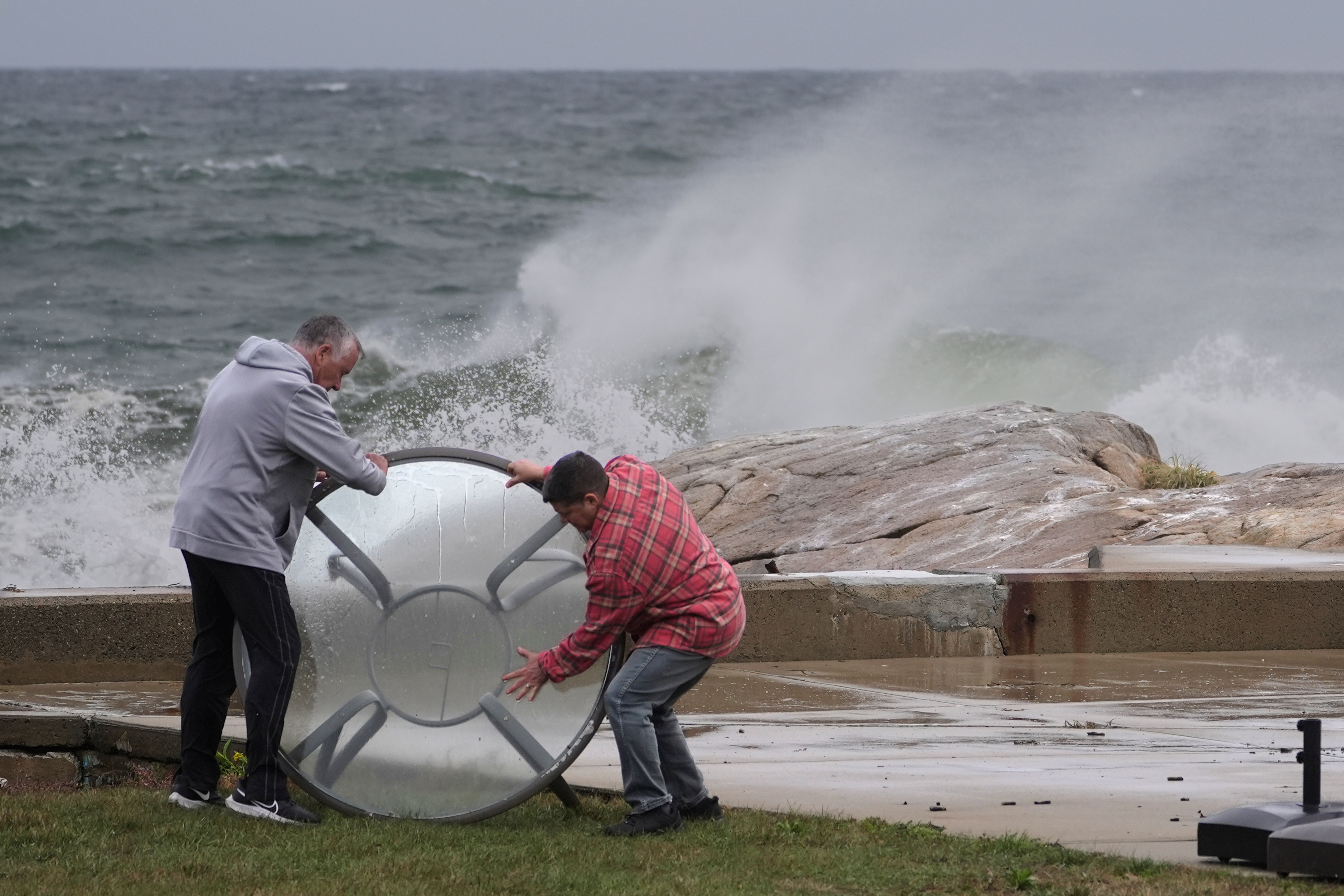 Windy weddings and rocky cruises: How East Coasters are braving the nor'easter this weekend