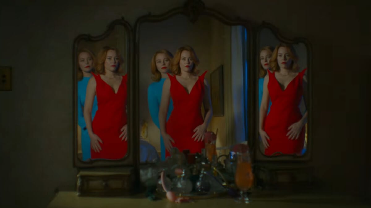 Elizabeth Banks descends into AI doppelganger hell in Alex Prager's trippy new DreamQuil trailer