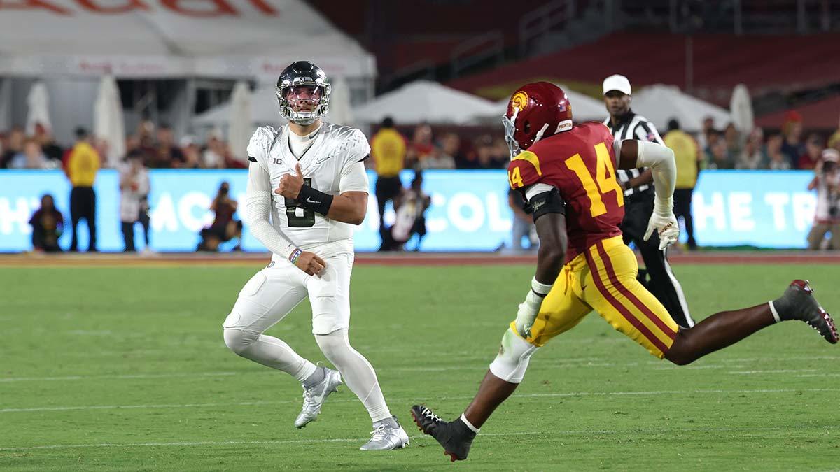 Oregon news: Dylan Raiola sends well wishes to Dante Moore after dirty hit vs. USC