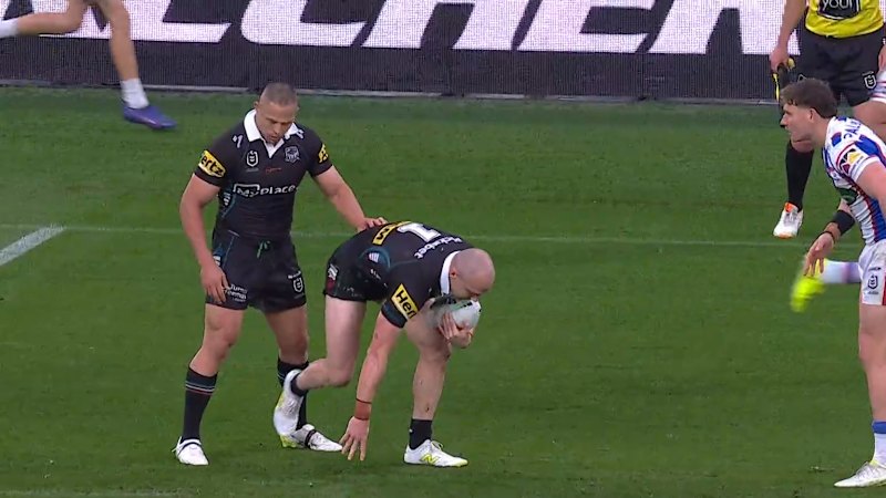 Concern as Panthers star hobbles around