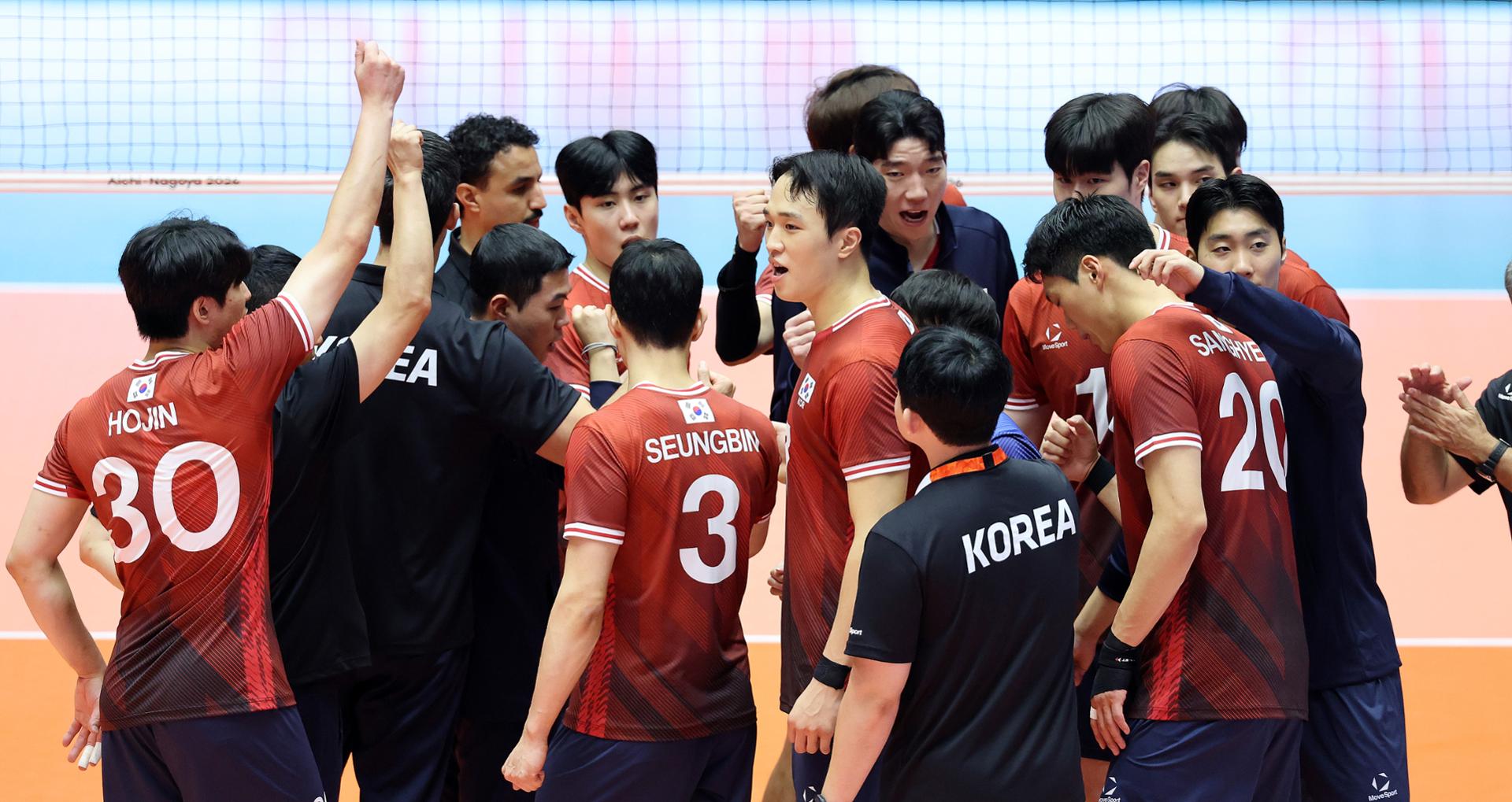 S. Korea beats Philippines to start men's volleyball tournament