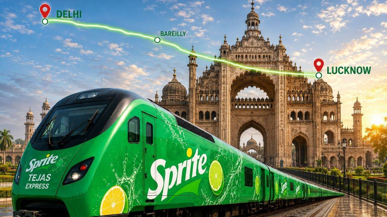Lucknow-Delhi Tejas becomes India's first privately branded train, 'Sprite' Tejas