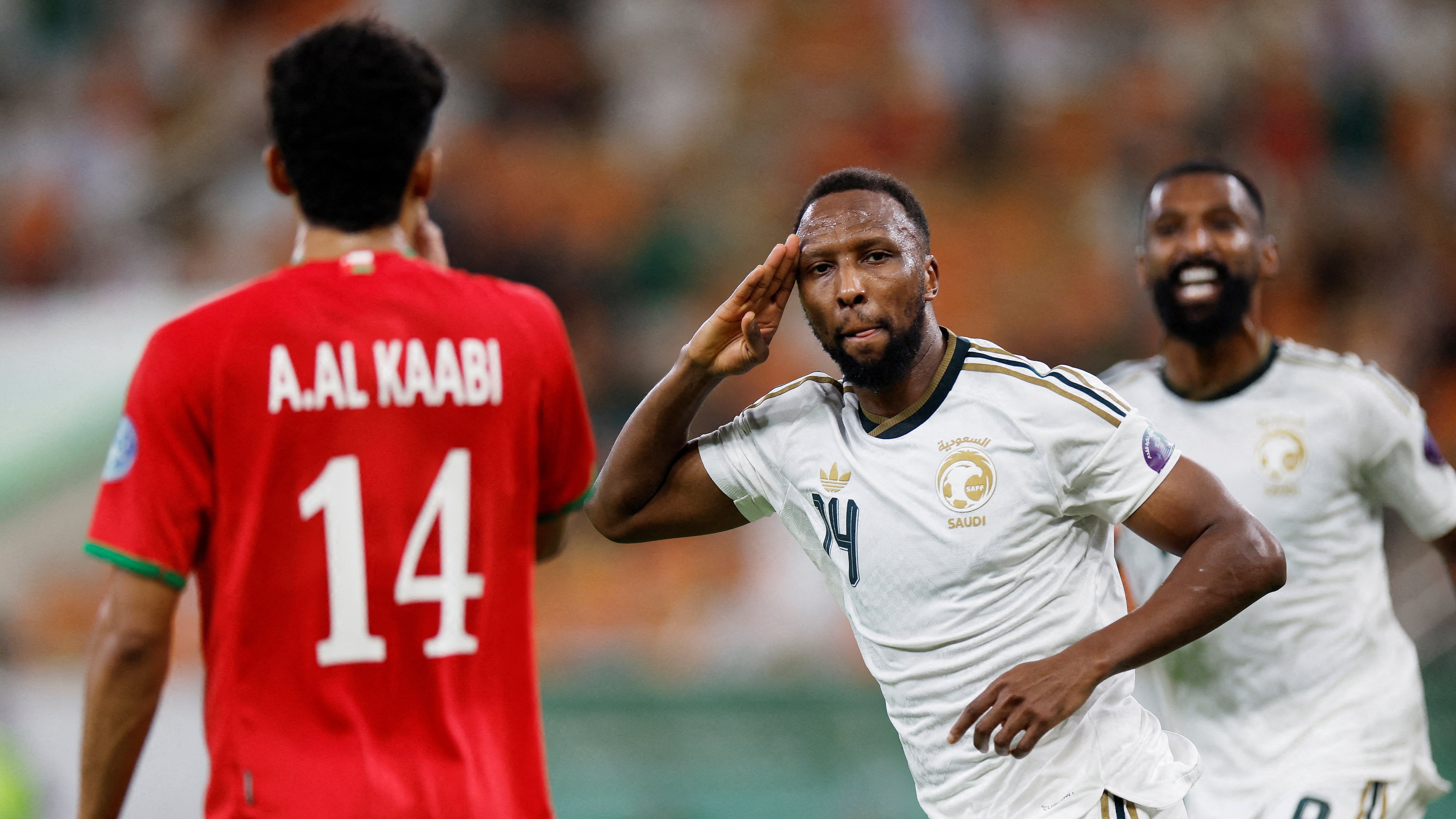 Saudi Arabia reach Gulf Cup semi-finals as Iraq leave it late against Kuwait