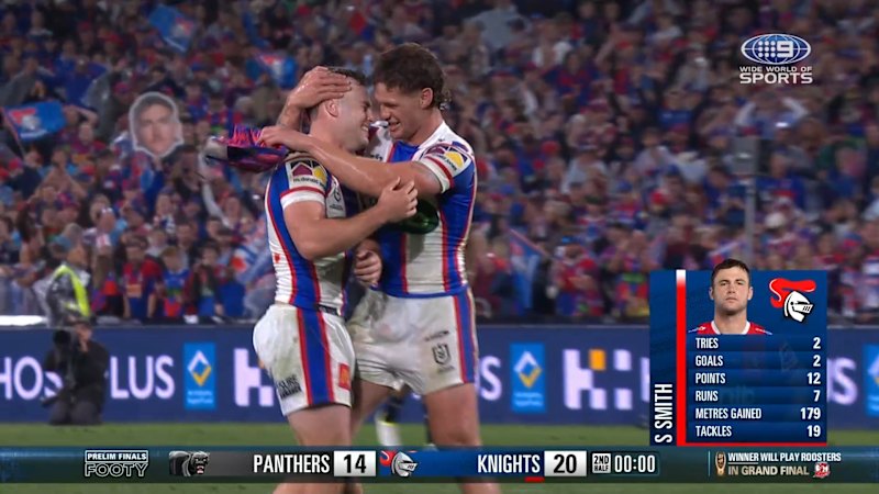 Joey lost for words as Knights break 25-year drought