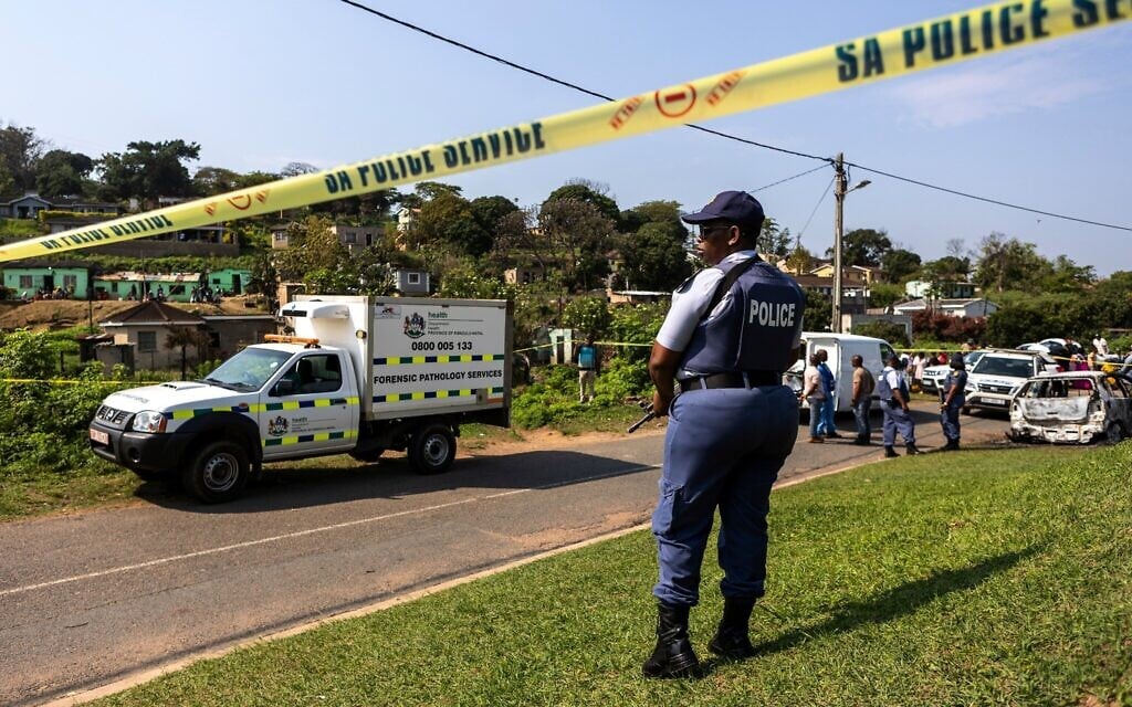 Separate mass shootings in South Africa townships leave at least 27 people dead