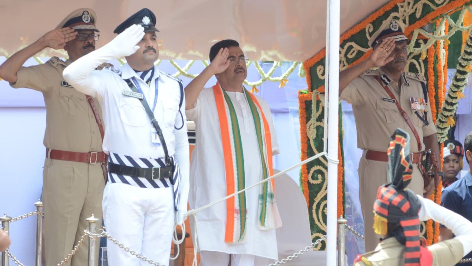 Suvendu Adhikari sets ‘Developed Bengal’ goal in his first Independence Day address