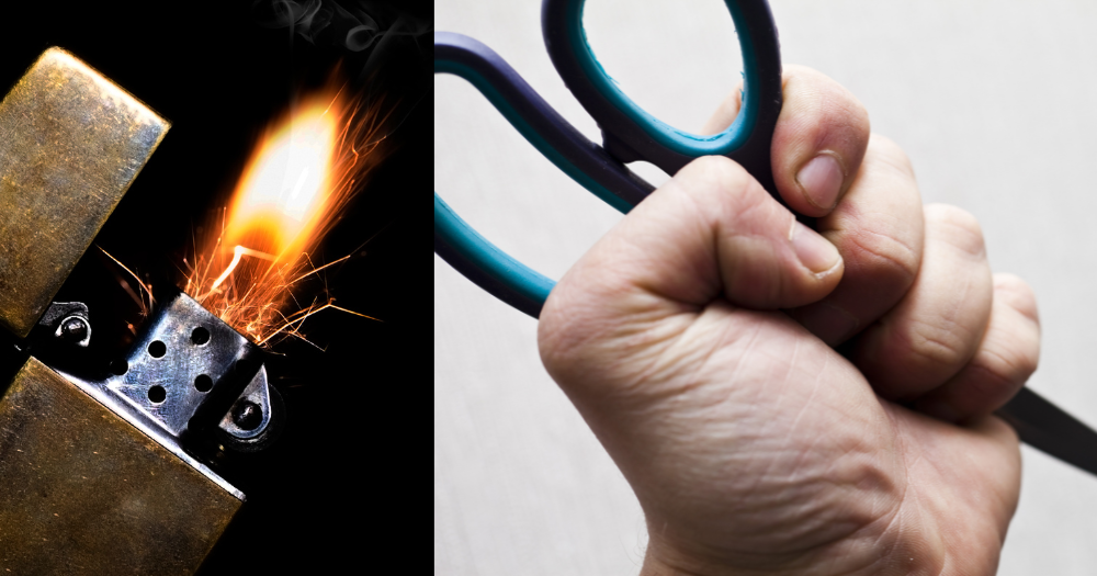 S'porean man, 36, sets childhood friend on fire, stabs girlfriend while out on bail, jailed 1 year