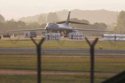 Men arrested in major incident at U.K. air base used by U.S.