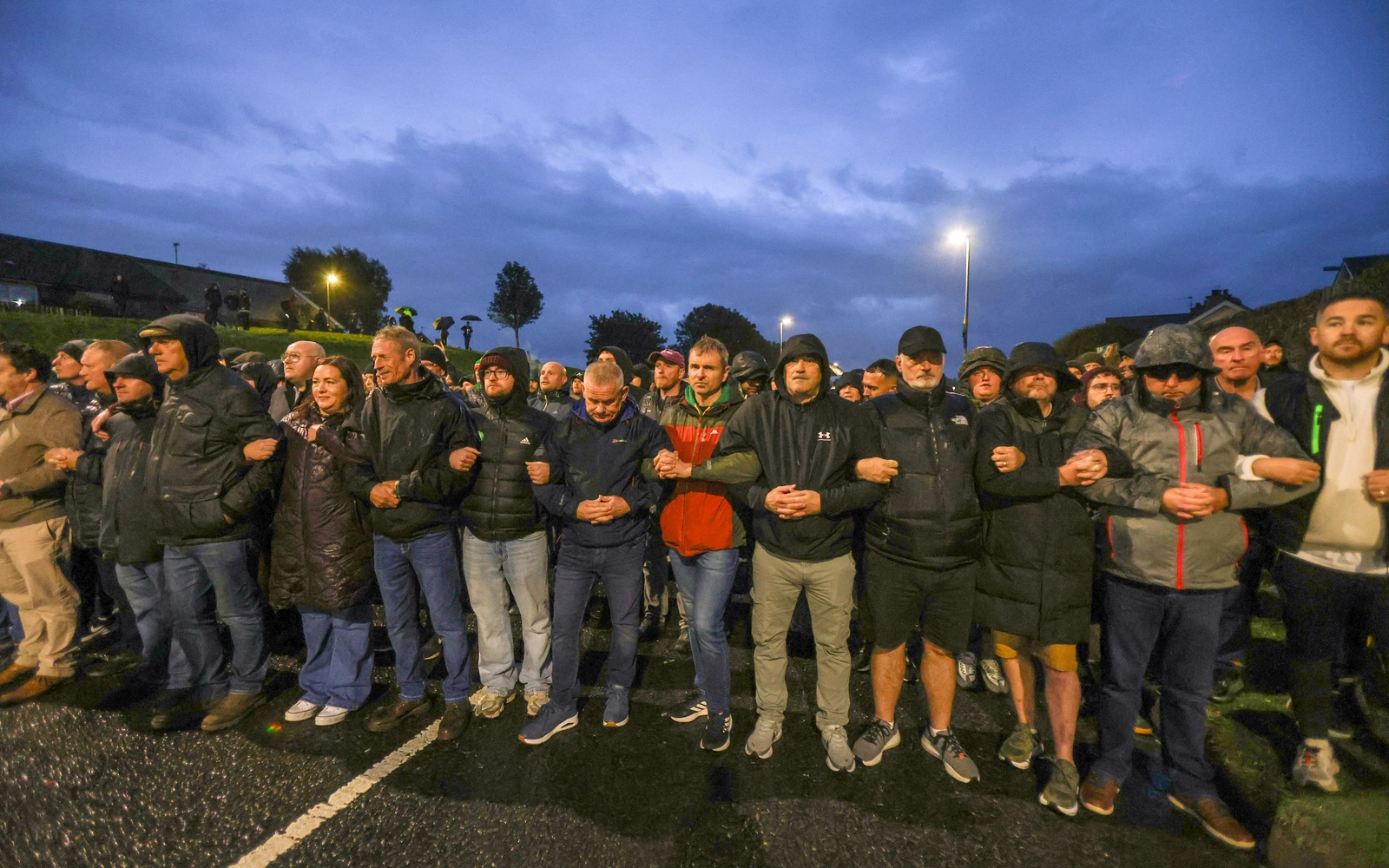 UK’s PM calls for ‘calm’ as thousands seek to thwart flashpoint Northern Ireland parade