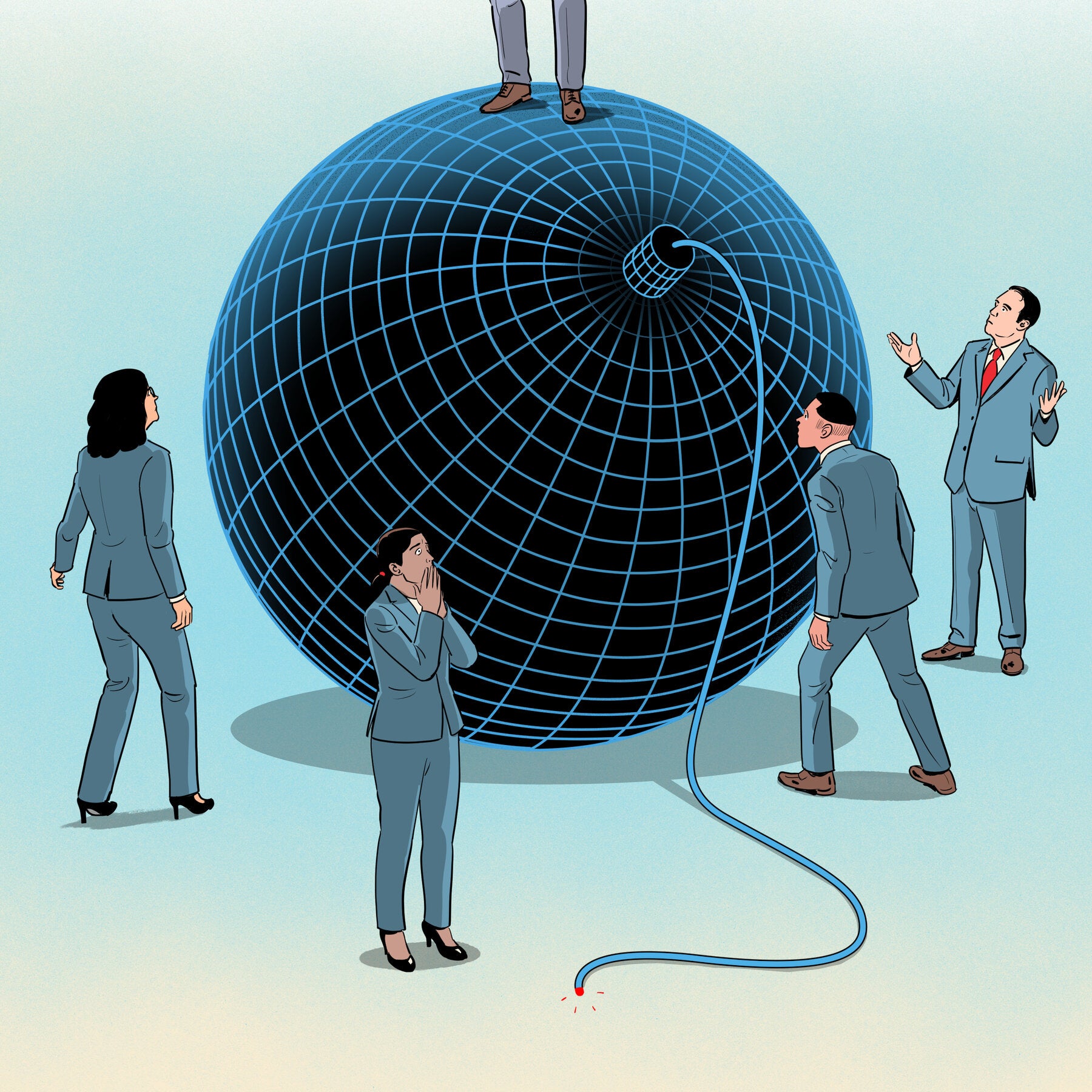 As A.I. Accelerates, Governments Are Increasingly Being Left Behind