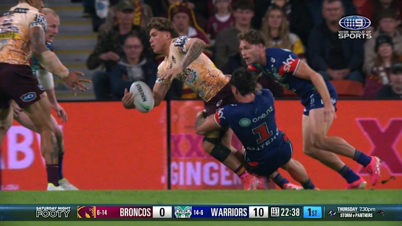 Hip drop on Walsh leads to sin bin