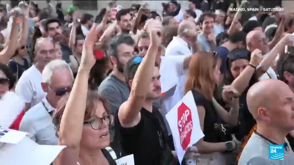 Housing crisis fuels Madrid protest