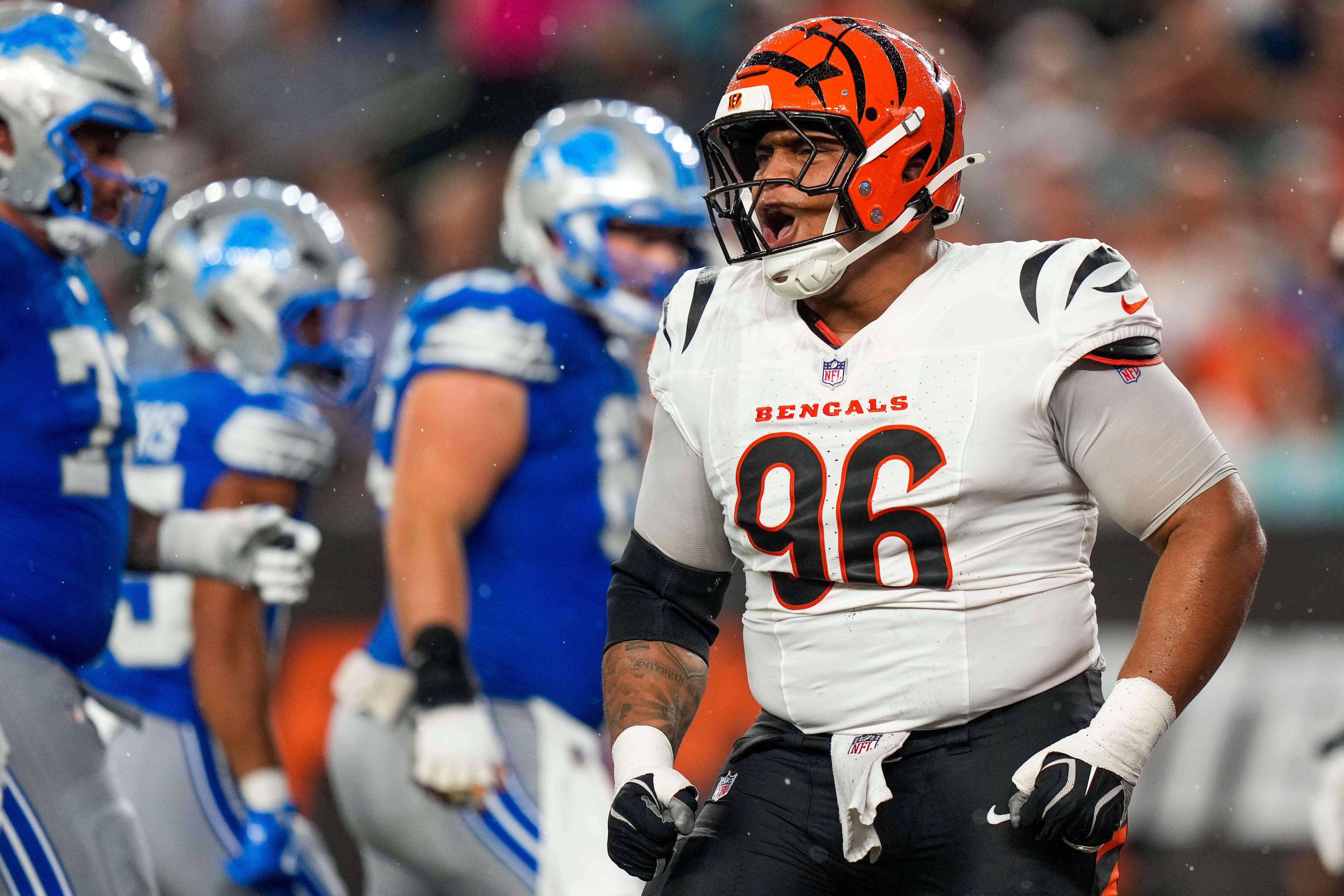 Landon Robinson had an impressive debut in Bengals vs. Lions