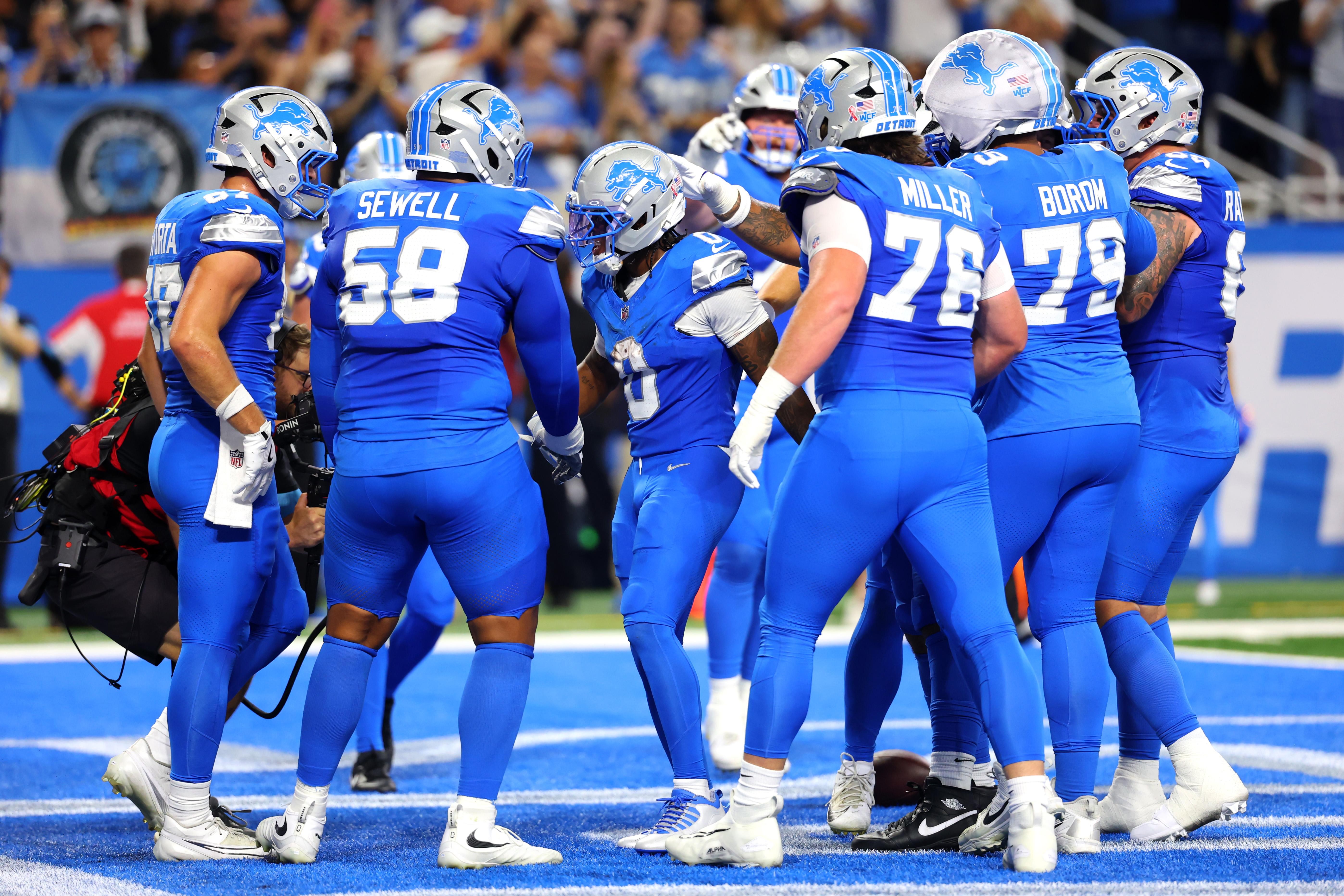 Detroit Lions updated depth chart: Week 3 vs. Jets