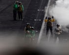 US navy veterans and military health experts express concern over USS Abraham Lincoln sailors