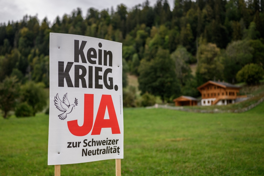 What does Swiss neutrality mean in 2026? Voters are about to decide