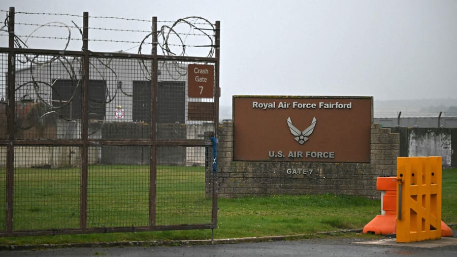 Großbritannien: Mehrere Festnahmen nahe US-Militärbasis in England