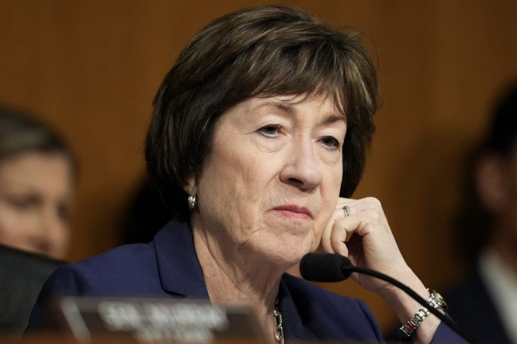 Supreme Court vote shadows Maine Sen. Susan Collins in her first race after abortion rights decision