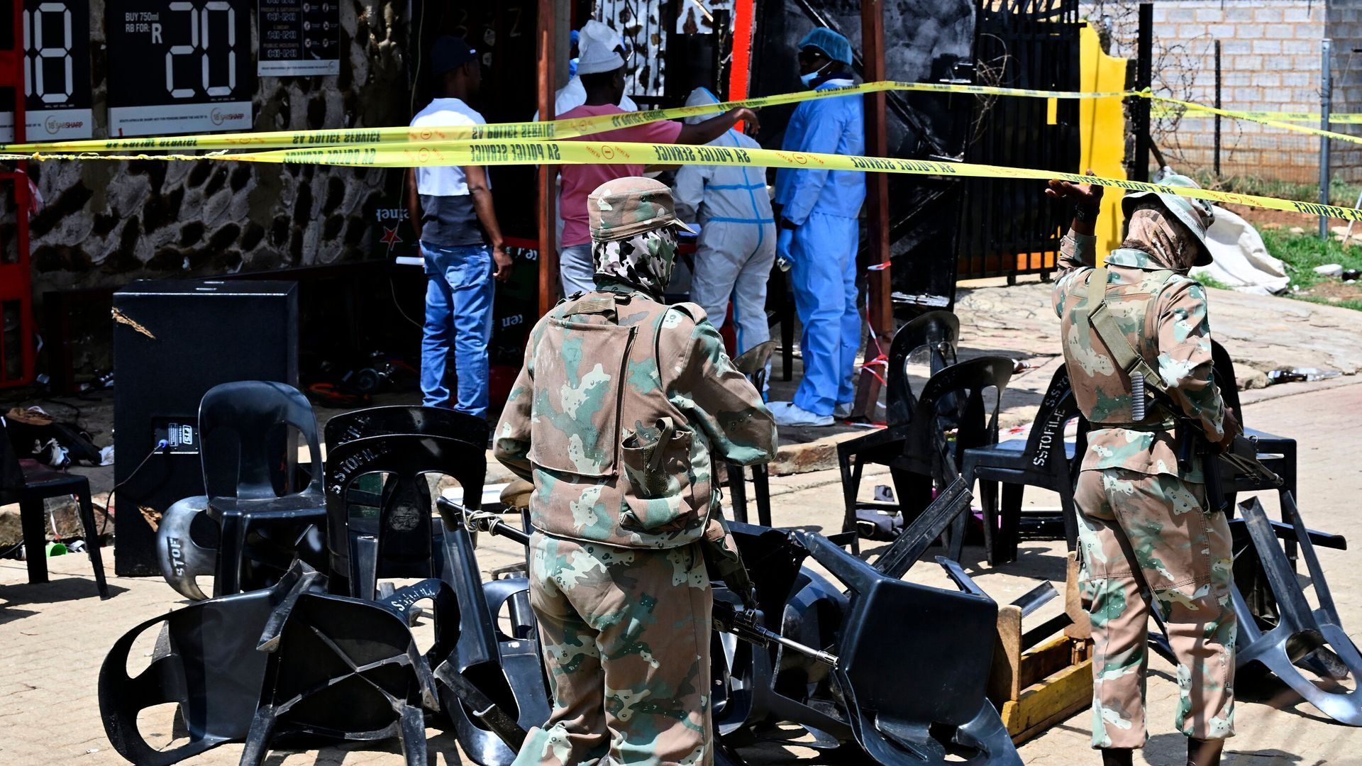 Two mass shootings kill at least 27 people in South Africa