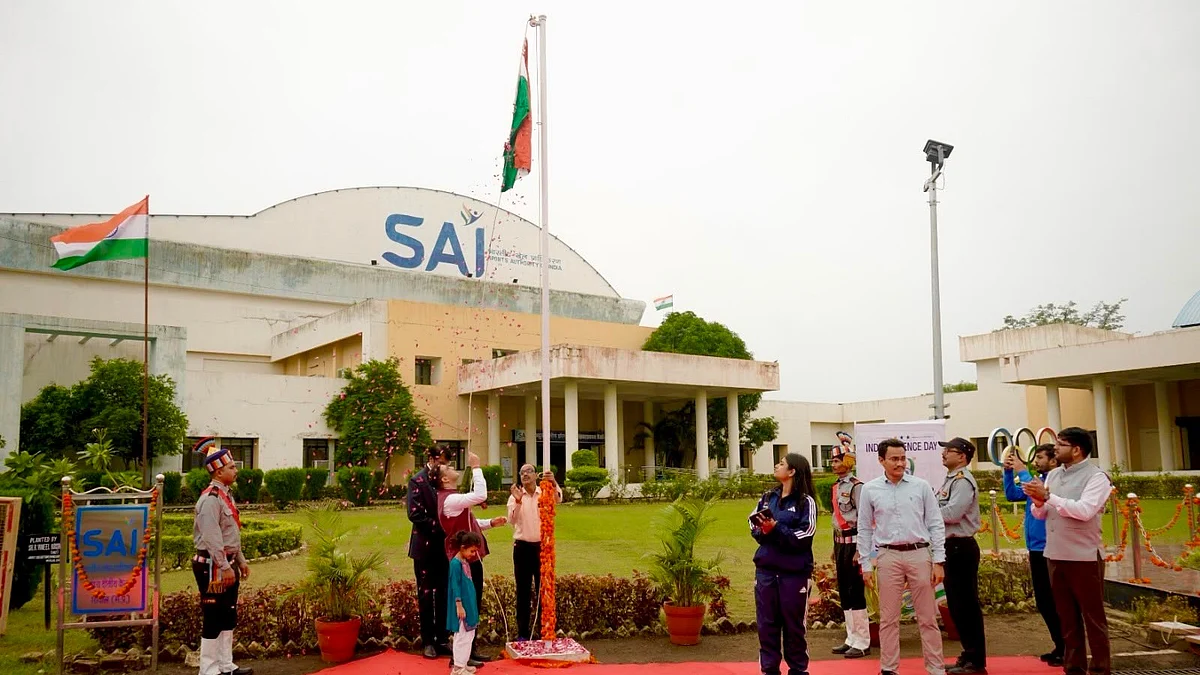 80th Independence Day Celebrated At SAI CRC Bhopal With Flag Hoisting, Athlete Felicitations