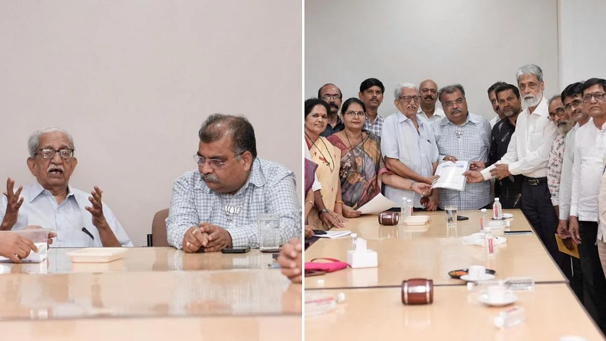 48 Mumbai-Thane Rail Passenger Groups Meet BJP’s Ravindra Chavan, Seek Faster Suburban Railway Expansion