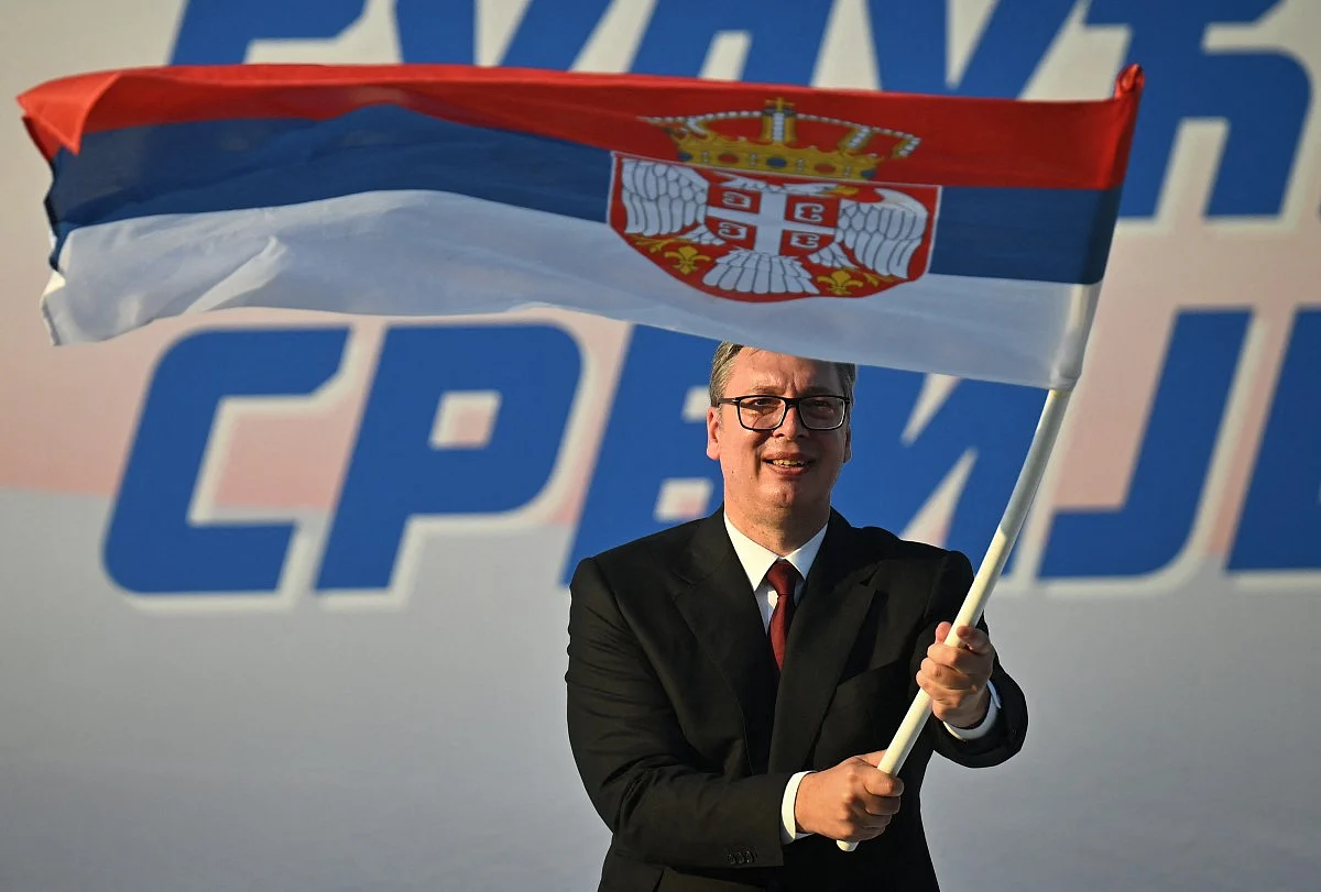 Serbia's President Aleksandar Vucic announces resignation