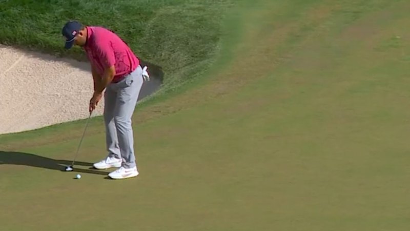 Scheffler's classy act after spectator disruption