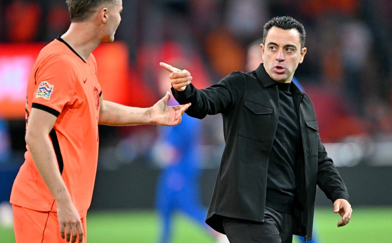 Xavi gets first win as Netherlands boss, Denmark beat Wales