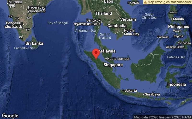 North Sumatra quake sends tremors across several parts of Penang