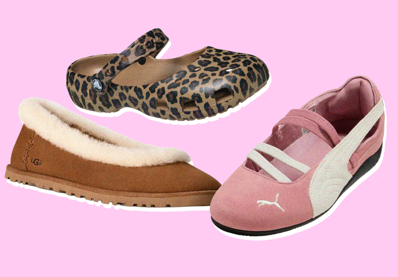 Ballet flats are so popular that even brands like Birkenstock and Crocs are cashing in on the trend