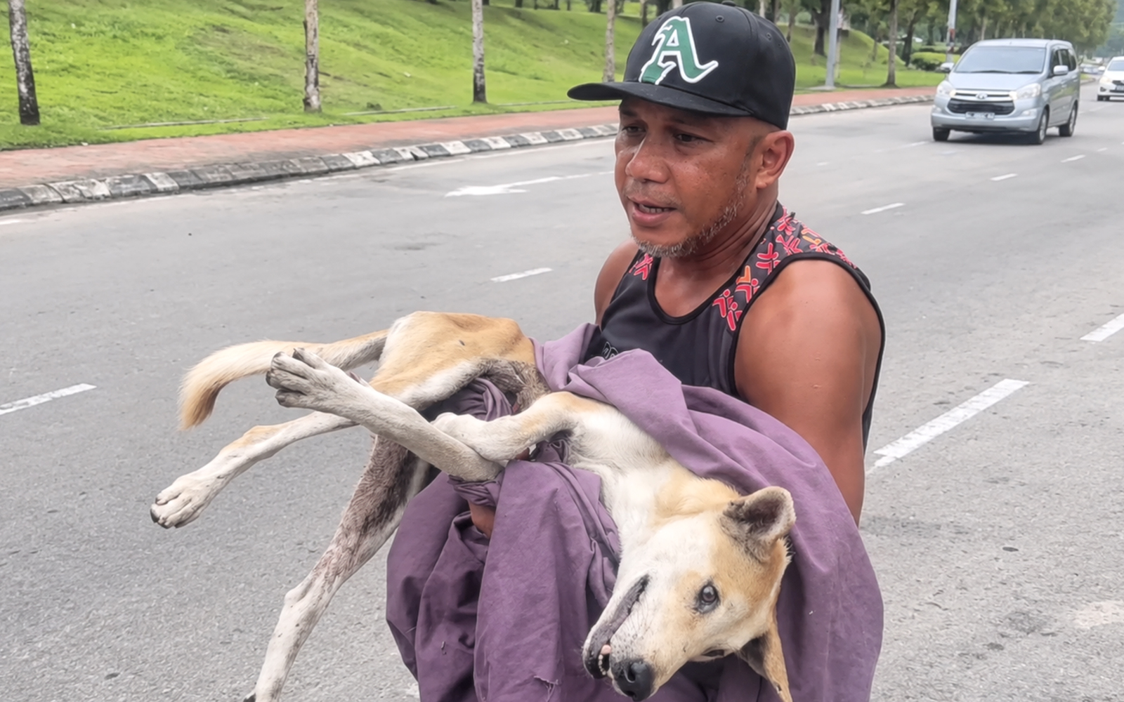 Once a pro fighter, AJ ‘Pyro’ now fights for animals in need