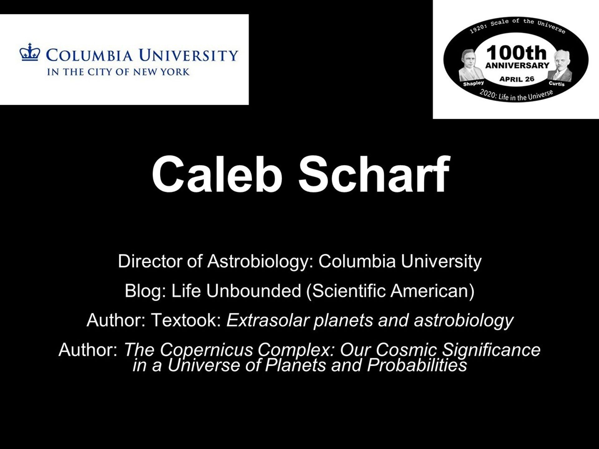 Caleb Scharf