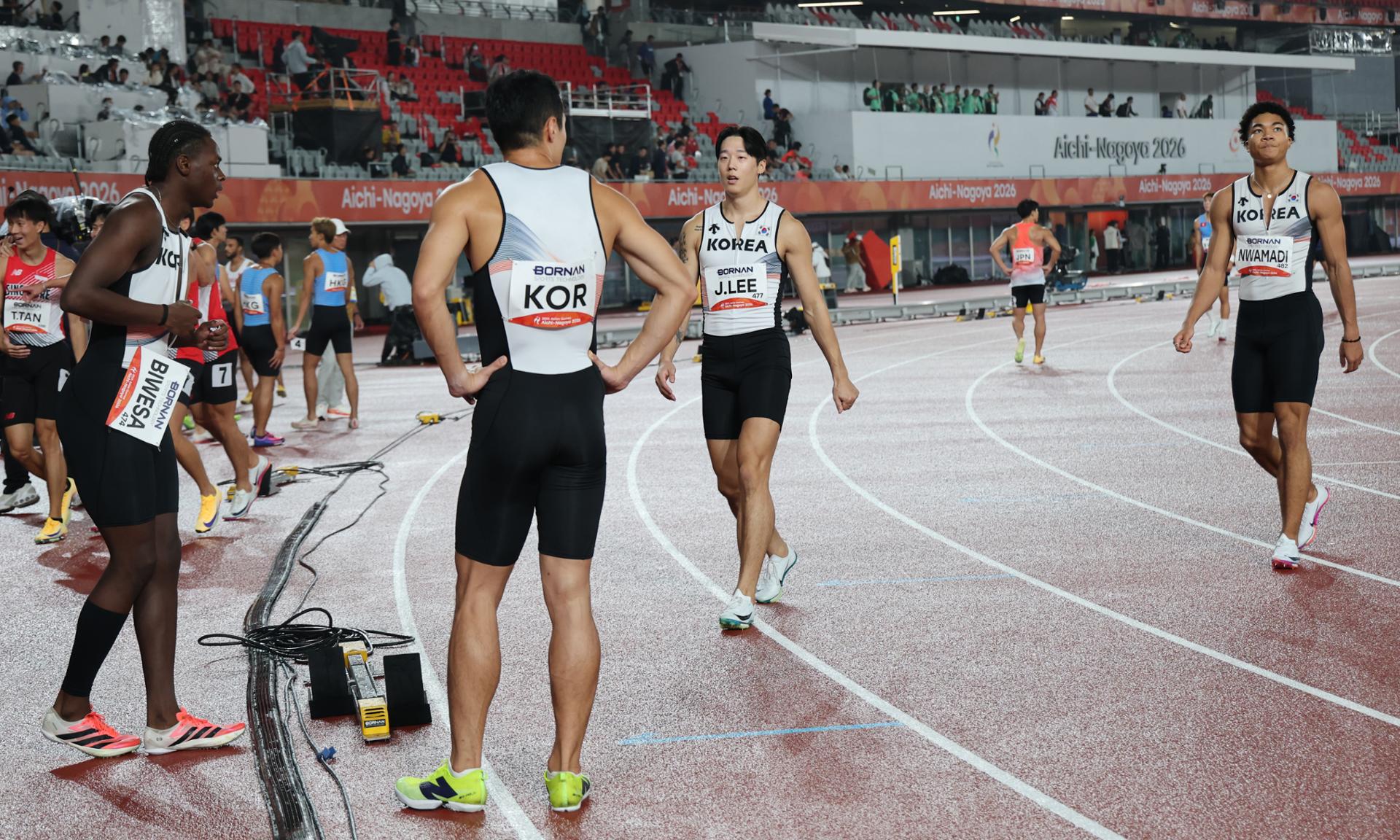 S. Korea advances to men's 4x100m relay final after disqualification overturned