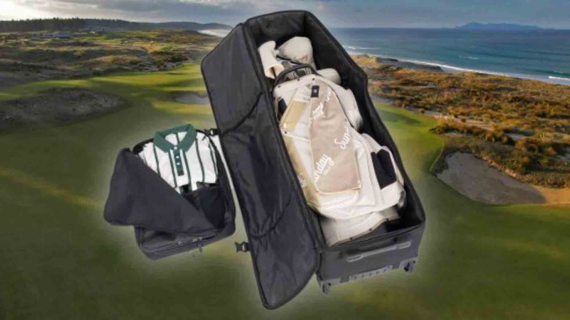 This travel golf bag with a detachable packing cube is a game changer | I Tried It