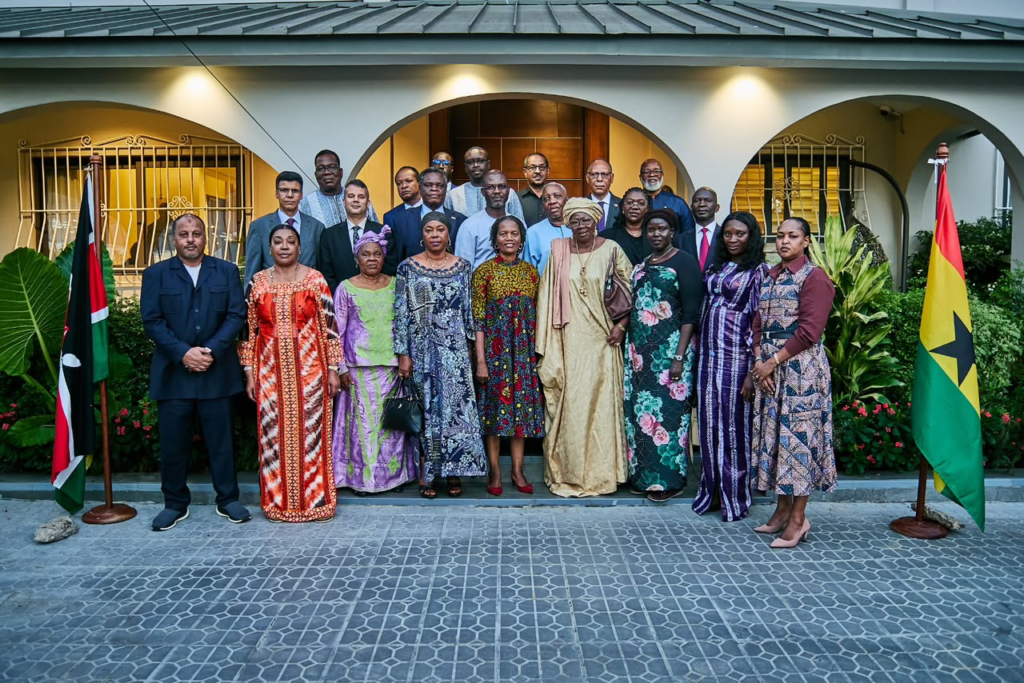 Kenyan High Commissioner hosts Heads of Mission from 25 countries
