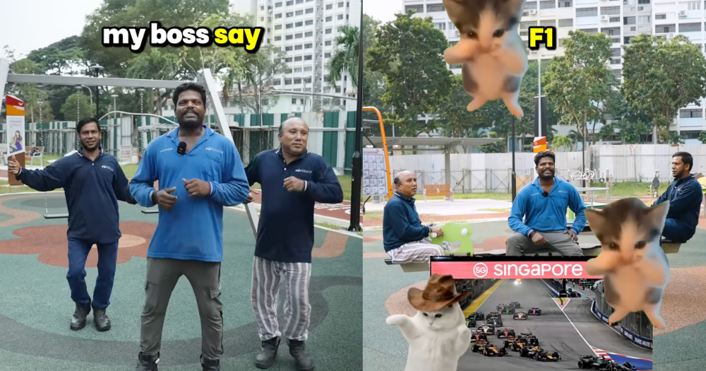 Workers in S'pore get free F1 tickets after boss keeps promise to reward them for viral video